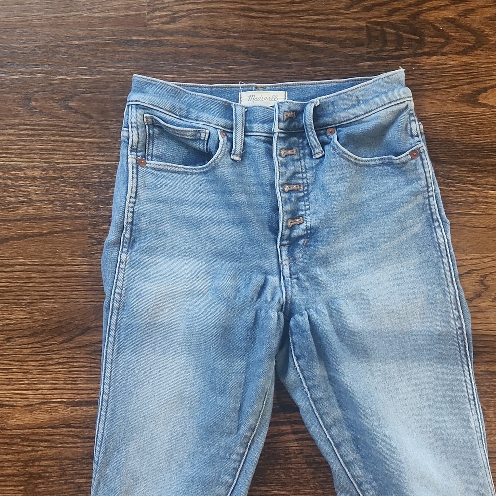 Madewell High Rise Skinny Size 27 - Picture 2 of 6